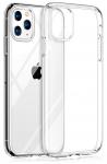 Tagakaaned Evelatus Apple iPhone 11 Pro Max Clear Silicone Case 1.5mm TPU Transparent