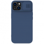 Tagakaaned Nillkin  Nillkin CamShield Magnetic Silicone Case iPhone 14 Plus Magnetic MagSafe Cover with Camera Protector Blue
