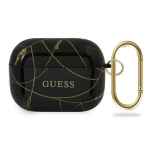 Tagakaaned Guess  Guess GUACAPTPUCHBK AirPods Pro cover black/black Gold Chain Collection