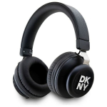 Muu telefoni lisavarustus DKNY  DKNY Bluetooth On-Ear Headphones DKBHS6PUSLK Black/Black Metal Logo