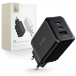 Adaptrid Tech-Protect  Tech-Protect C65W charger 2x USB-C PD 65W / USB-A QC 3.0 - black