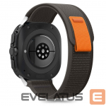 Rihm Tech-Protect  Tech-Protect Nylon Strap for Samsung Galaxy Watch Ultra (47mm) - Black/Orange