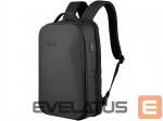 Seljakotid QUALO Laptop backpack Ultimate Line USB-C 15.6 Black