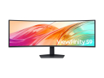 Monitorid Samsung LS49F950UAUXEN 49" ViewFinity S9 S95UF Monitor, Bent, DQHD 5120x1440/32:9/350cd/m2/5ms HMDI, USB, DP |