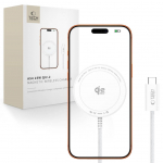 Kaabel Tech-Protect  Tech-Protect A54 MagSafe 25W QI2.2 Wireless Charger - White