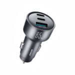 Adaptrid Joyroom Joyroom JR-CCN19 65W 3-in-1 car charger Dark gray