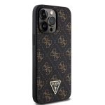 Tagakaaned Guess Apple iPhone 15 Pro Max 4G Triangle Metal Logo Black
