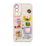 Tagakaaned iLike Apple iPhone 15 EPOXY CARTOON COVER Pink