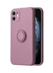 Tagakaaned iLike Apple IPHONE 13 SILICONE RING Purple