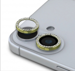 Kaitseklaasid Guess Apple iPhone 16/16 Plus Fixed Glliter Protective Lens Gold