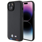 Tagakaaned BMW BMW BMHCP15M22PTDK iPhone 15 Plus 6.7" black/black Leather Stamp Tricolor