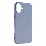Tagakaaned Hurtel  Liquid Silicone Case MagSafe for iPhone 16 Pro Max - light gray
