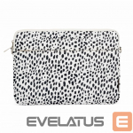 S&uuml;learvuti kott iLike 15-16 Inches Fabric Laptop Bag With Strap Leopard White