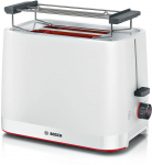R&ouml;ster Bosch  Compact Toaster | TAT3M121 MyMoment | Number of slots 2 | Housing material Plastic | White