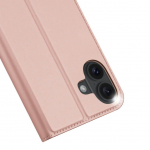 Universaal spordi&uuml;mbris Dux Ducis DUX DUCIS wallet case SKIN PRO for IPHONE 16 Plus rose