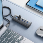 &Uuml;leminek Orico  Black \ 4 ports