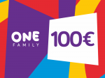 Kinkekaart One Family 100&euro;