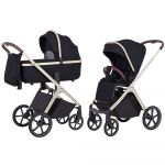CARRELLO universaalne k&auml;ru 2in1 VECTOR, Pearl Black, CRL-6550
