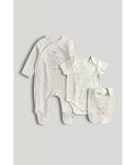 MOTHERCARE rāpulītis, bodijs un priek&scaron;autiņ&scaron;, AV50201 50 cm