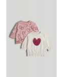 MOTHERCARE t-krekls ar garām piedurknēm 2 gab., AW23101 62 cm