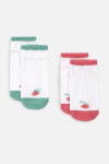 COCCODRILLO sokid BASIC SOCKS, valged, WC4383210BAS-001-036
