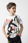 COCCODRILLO t-s&auml;rk SPORTS BOY JUNIOR, valge, cm