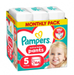 PAMPERS p&uuml;ksm&auml;hkmed Pants Monthly, 5 suurus, 9-15kg, 214 vnt., 80894757