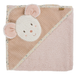 FEHN kapuutsiga vannir&auml;tik MOUSE, 80x80 cm., 45178