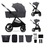 KINDERKRAFT universaalne k&auml;ru 2IN1 NEA 2.0, deep grey, KSNEA002DGR2000