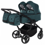 TAKO kaksik k&auml;ru Junama DUO V3 2in1, green 03