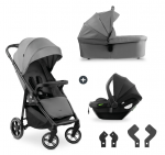 HAUCK universaalne k&auml;ru SHOP N CARE TRIO SET 3in1, Grey, 149263
