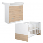 ROBA lastetoa komplekt GABRIELLA, White/Oak, 42491A-42472
