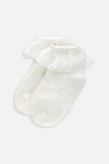 COCCODRILLO sokid SOCKS GIRL, ecru, WC4382204SOG-003-003