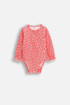 COCCODRILLO pikkade varrukatega beež s&auml;rk NOSTALGIC MEADOW GIRL NEWBORN, kreemjas, WC5112601NGN-003-074, 74 cm