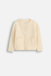 COCCODRILLO n&ouml;&ouml;pidega kampsun DREAM DIARIES GIRL NEWBORN, kreemjas, WC5172201DGN-003-086, 86 cm