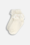 COCCODRILLO sokid SOCKS GIRL, kreemjas, WC5382203SOG-003-033, 33 cm