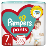 PAMPERS p&uuml;ksm&auml;hkmed, suurus 7, 38 tk, 17+ kg, 81748920