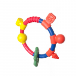 BRAIN BUILDERS Two Hands Teething Ring, BB078