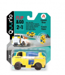 QUURIO FLIP AND GO 2-in-1 ehituss&otilde;iduks Cement Mixer & Trench Maker, EU463875-02