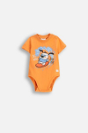 COCCODRILLO pikkade varrukatega beež s&auml;rk HAPPY RETRO BOY NEWBORN, oranž, WC5112202HBN-006-080, 80 cm