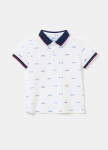 OVS l&uuml;hikeste varrukatega polo s&auml;rk, valged, , 001988907