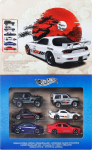 HOT WHEELS 1:64 kuue Jaapani mudeli komplekt, JLB23