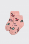 COCCODRILLO sokid SOCKS GIRL, roosad, 23/26 suurus, WC2382227SOG-007