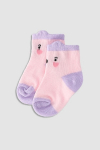 COCCODRILLO sokid SOCKS GIRL, roosad, WC3382201SOG-007