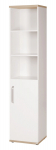 ROBA riiul PIA, White/San Remo Oak, 60931