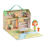 DJECO TINYLY m&auml;ngumaja komplekt figuuridega Sylvia & Foxi, DJ06966