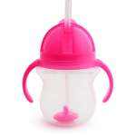 MUNCHKIN pudel k&otilde;rrega, 207ml, 6m+, pink, 90123