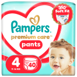 PAMPERS p&uuml;ksm&auml;hkmed Premium Pants, 4 suurus, 9-15kg, 114 vnt., 80895119
