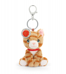 KEEL TOYS KEELECO pl&uuml;&uuml;&scaron;ist v&otilde;tmehoidja Oranž kass, 12cm, BC4470