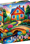 ENJOY PUZZLE pusle V&auml;rvide maja, 1000 tk, 68 &times; 48 cm, Enjoy-2153